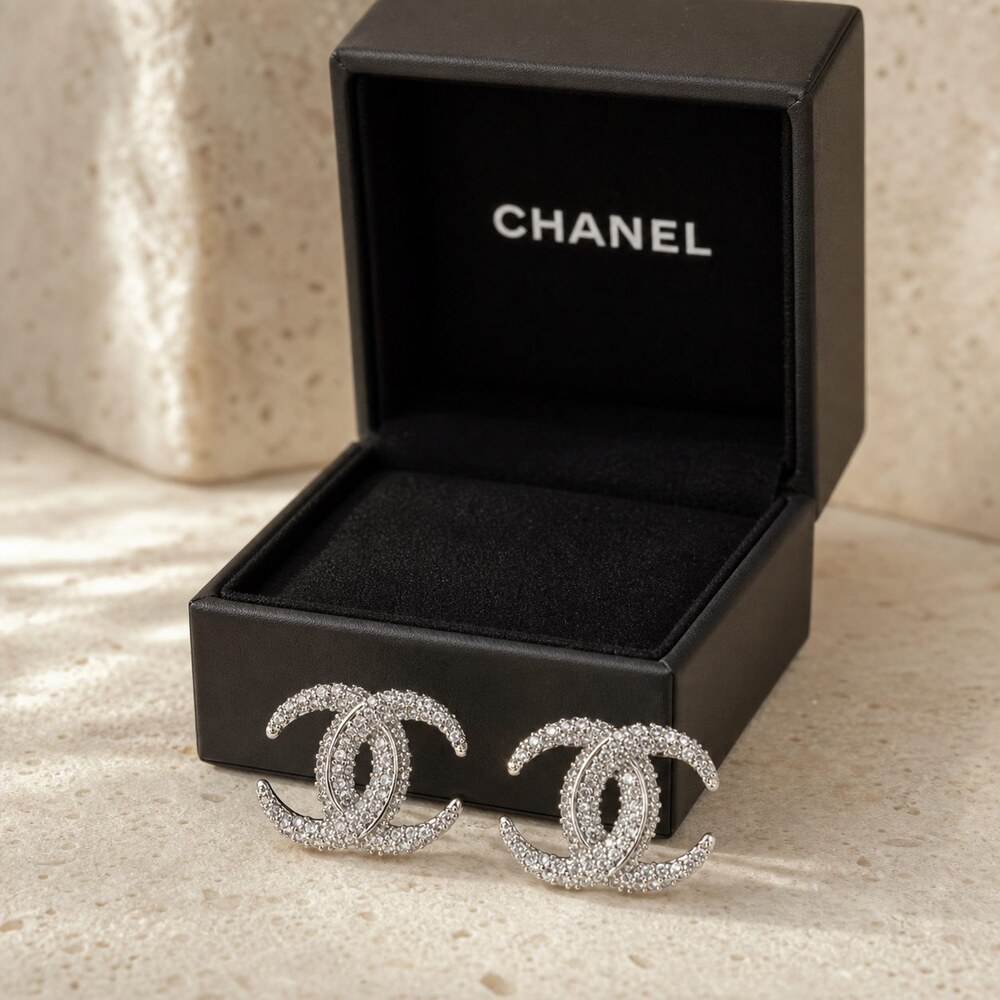 CHANEL Classic Parisian Earrings Style 35 | New with Box - Picture 4 of 9